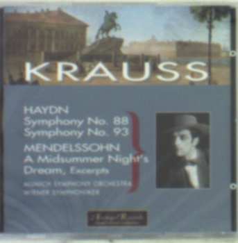 CD Haydn / Krauss: Sym 88 & 93 + Mende