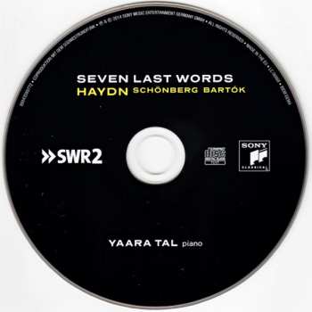 CD Béla Bartók: Seven Last Words