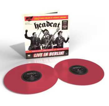 2LP Headcat: Live In Berlin 2011 (red Vinyl)