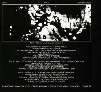 CD HEALTH: Vol.4 :: Slaves Of Fear