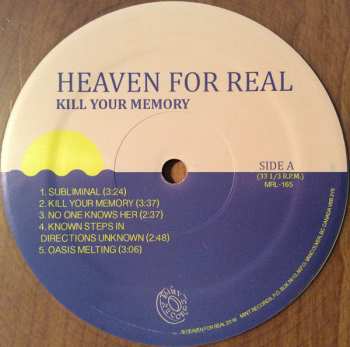 LP Heaven For Real: Kill Your Memory CLR