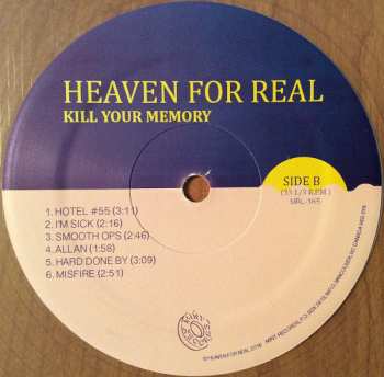 LP Heaven For Real: Kill Your Memory CLR