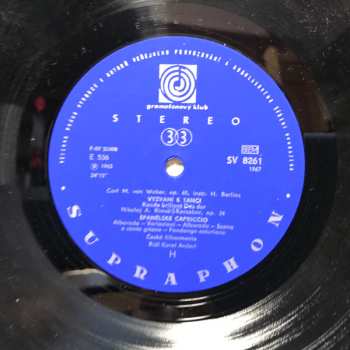 LP The Czech Philharmonic Orchestra: Hudební Básně Romantiků