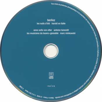 CD Hector Berlioz: Les Nuits D'Été – Harold En Italie