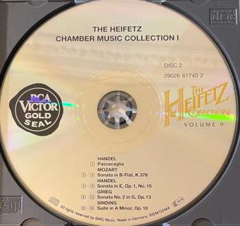 2CD/Box Set Edvard Grieg: The Heifetz Chamber Music Collection I