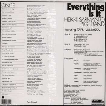 LP Heikki Sarmanto Big Band: Everything Is It LTD