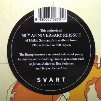 LP Heikki Sarmanto Sextet: Flowers In The Water LTD