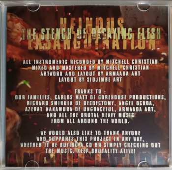 CD Heinous Exsanguination: The Stench Of Decaying Flesh