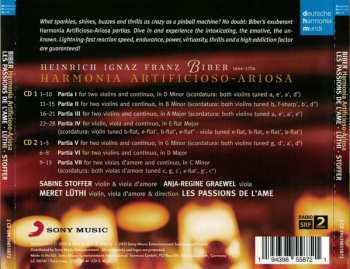 2CD Heinrich Ignaz Franz Biber: Harmonia Artificioso-Ariosa