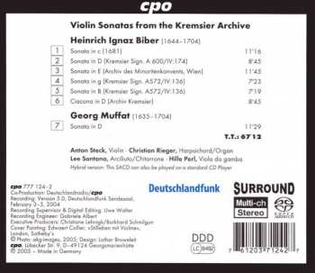 SACD Heinrich Ignaz Franz Biber: Violin Sonatas From The Kremsier Archive