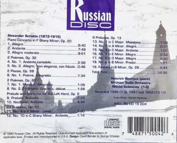 CD Alexander Scriabine: Neuhaus Plays Scriabin (Great Russian Pianists)