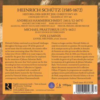 CD Heinrich Schütz: Weihnachtshistorie