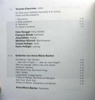 CD Heinz Holliger: Induuchlen