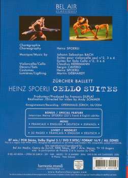 DVD Johann Sebastian Bach: Cello Suites - In Den Winden Im Nichts