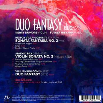 CD Heitor Villa-Lobos: Duo Fantasy