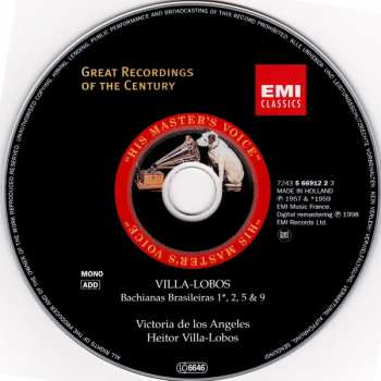 CD Orchestre National De France: Bachianas Brasileiras Nos. 1, 2, 5 & 9