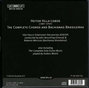 7CD Heitor Villa-Lobos: The Complete Choros And Bachianas Brasileiras