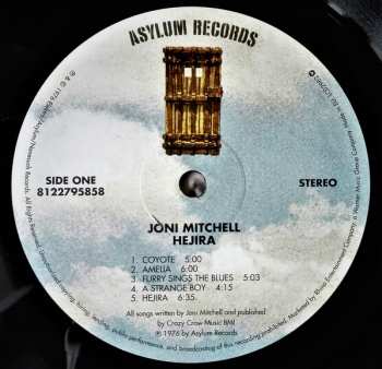 LP Joni Mitchell: Hejira