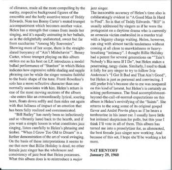 CD Helen Humes: 'Tain't Nobody's Biz-ness If I Do + Songs I Like To Sing!