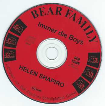 CD Helen Shapiro: Immer Die Boys