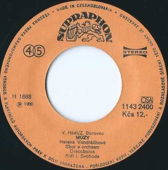 SP Helena Vondráčková: Léto Je Léto (Sun Of Jamaica) / Múzy