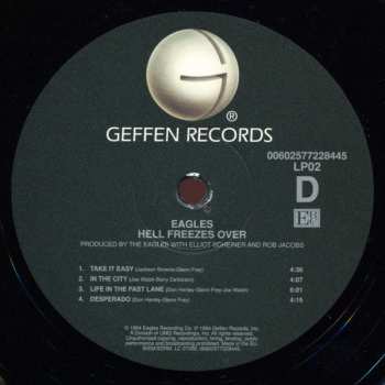 2LP Eagles: Hell Freezes Over