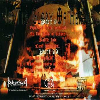 CD Hellveto: In The Glory Of Heroes
