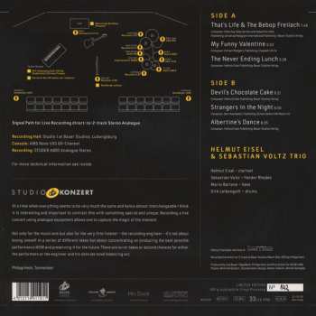 LP Helmut Eisel & Sebastian Voltz Trio: Studio Konzert NUM | LTD
