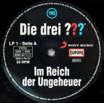 2LP Hendrik Buchna: Die Drei ??? 195 - Im Reich Der Ungeheuer LTD