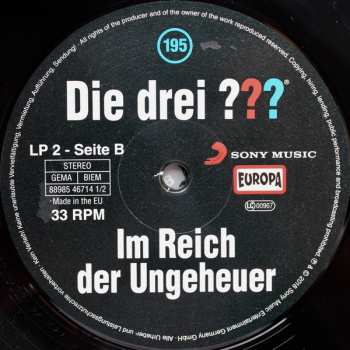 2LP Hendrik Buchna: Die Drei ??? 195 - Im Reich Der Ungeheuer LTD