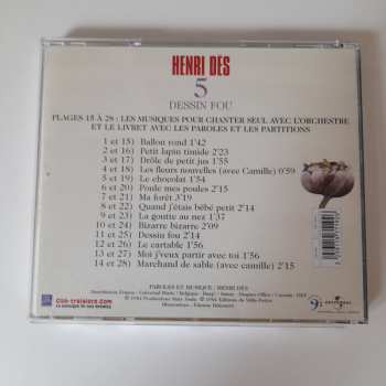 CD Henri Des: 5 - Dessin Fou