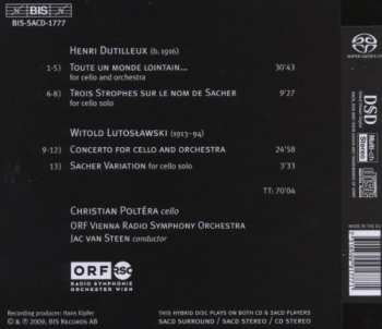 SACD Henri Dutilleux: Dutilleux / Lutosławski