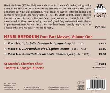 CD St. Martin's Chamber Choir: Complete Four-Part A Cappella Masses Volume One