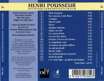 CD Peter Harvey: Dichterliebesreigentraum