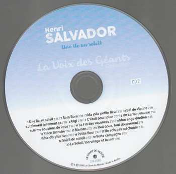 2CD Henri Salvador: A St-Germain-Des-Prés - Une Ile Au Soleil DLX