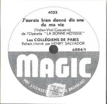 2CD Henri Salvador: Intégrale - Vol. 1 - 1942 - 1948 "Maladie D'amour"