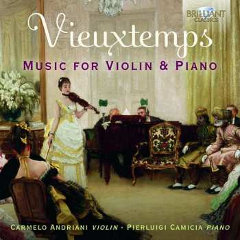 CD Henri Vieuxtemps: Music For Violin & Piano
