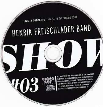 4CD Henrik Freischlader Band: Henrik Freischlader Band - Live In Concerts