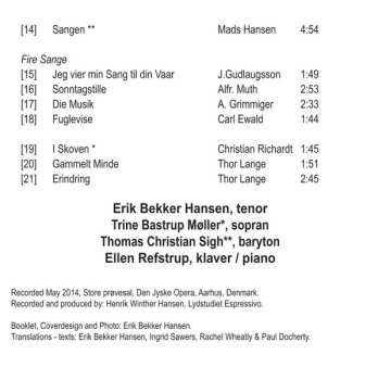 CD Henrik Rung: Sang Og Duetter