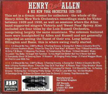 2CD Henry "Red" Allen And His Orchestra: 1929-1930