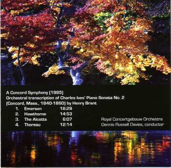 CD Charles Ives: A Concord Symphony