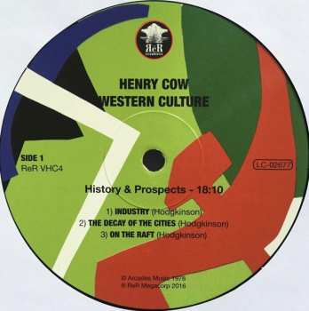 LP Henry Cow: Western Culture LTD