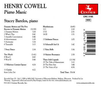 CD Henry Cowell: Piano Music