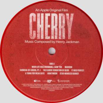 2LP Henry Jackman: Cherry (An Apple Original Film) LTD | CLR