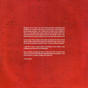 2LP Henry Jackman: Cherry (An Apple Original Film) LTD | CLR