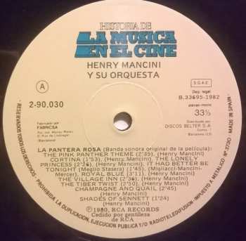 LP Henry Mancini: Banda Sonora Original De Las Películas: La Pantera Rosa / El Nuevo Caso Del Inspector Clouseau / El Regreso De La Pantera Rosa