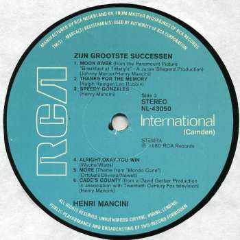 2LP Henry Mancini: Zijn Grootste Successen