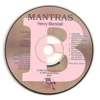 2CD Henry Marshall: Mantras