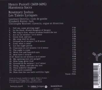 CD Henry Purcell: Harmonia Sacra