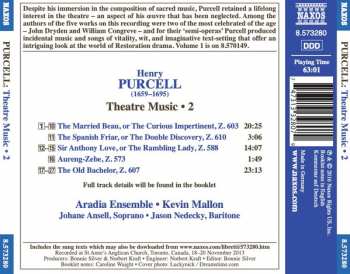 CD Henry Purcell: Theatre Music - 2